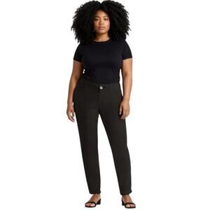 J.Crew Curvy Slim Jean in 2003 Super-Stretch Black CD148 size 32 Tall NWT